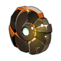 Bouclier trophée de l'Obsidiantre