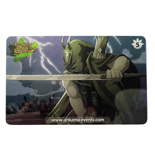 Carte n°5 : Feuille, le Chevalier Vert