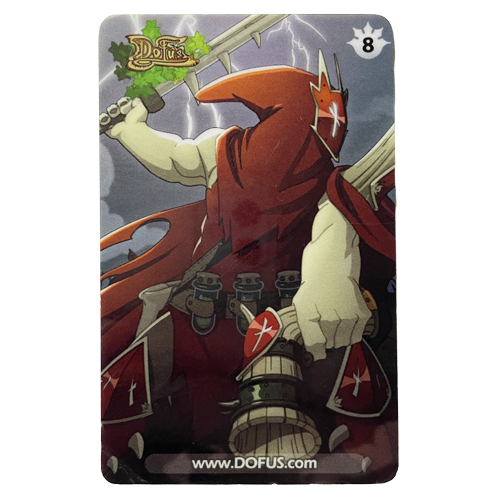 Carte n°8 : Flamme, le Chevalier Rouge