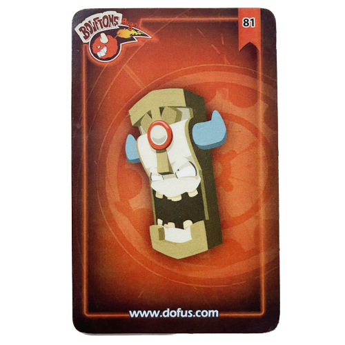 Carte n°81 : Bouclier des Bouftons Rouges