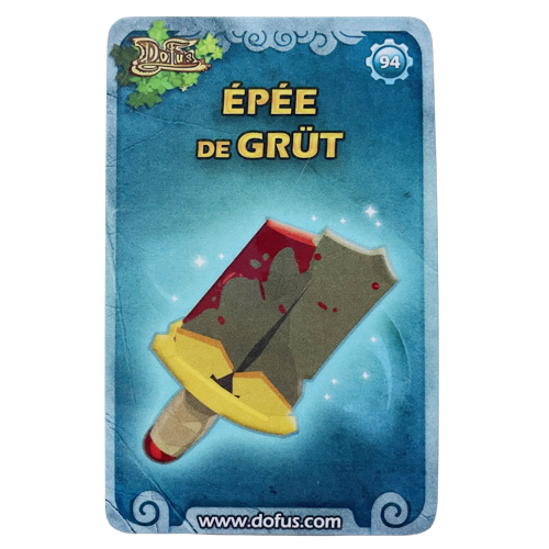 Carte n°94 : Épée de Grüt