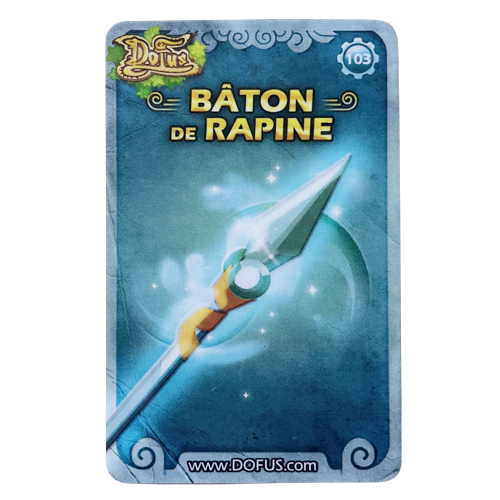 Carte n°103 : Bâton de Rapine