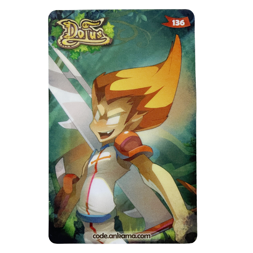 Carte n°136 : L'Emote de Classe Iop