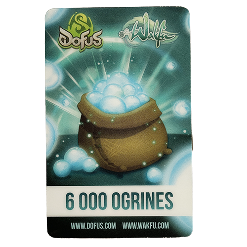 Carte 6000 Ogrines