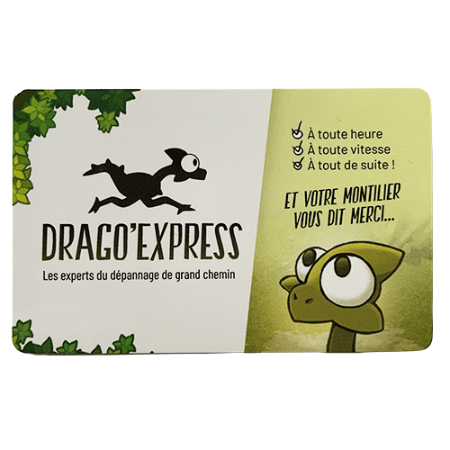 Carte de fidélité "Drago'Express"