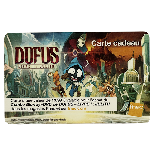 Carte cadeau Fnac - combo DVD / Blu-ray