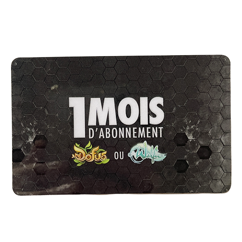 1 mois d'abonnement Dofus ou Wakfu