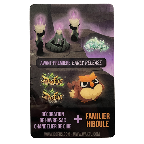 Familier Hiboule (Dofus) / Décoration Chandelier de Cire (Wakfu)