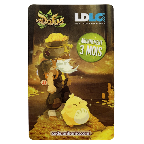 3 mois d'abonnement et la Kamaplie (Dofus)