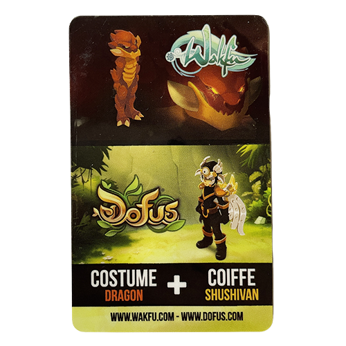 Coiffe Shushivan (Dofus) / Costume Dragon (Wakfu)